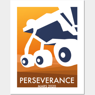 Perseverance mars rover 2020 Posters and Art